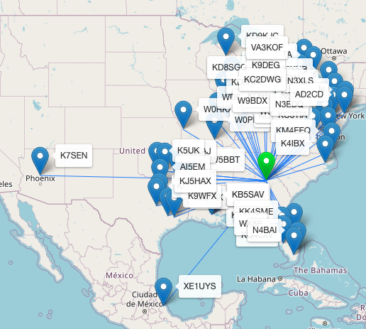 52 POTA contact at Stone Mountain. 