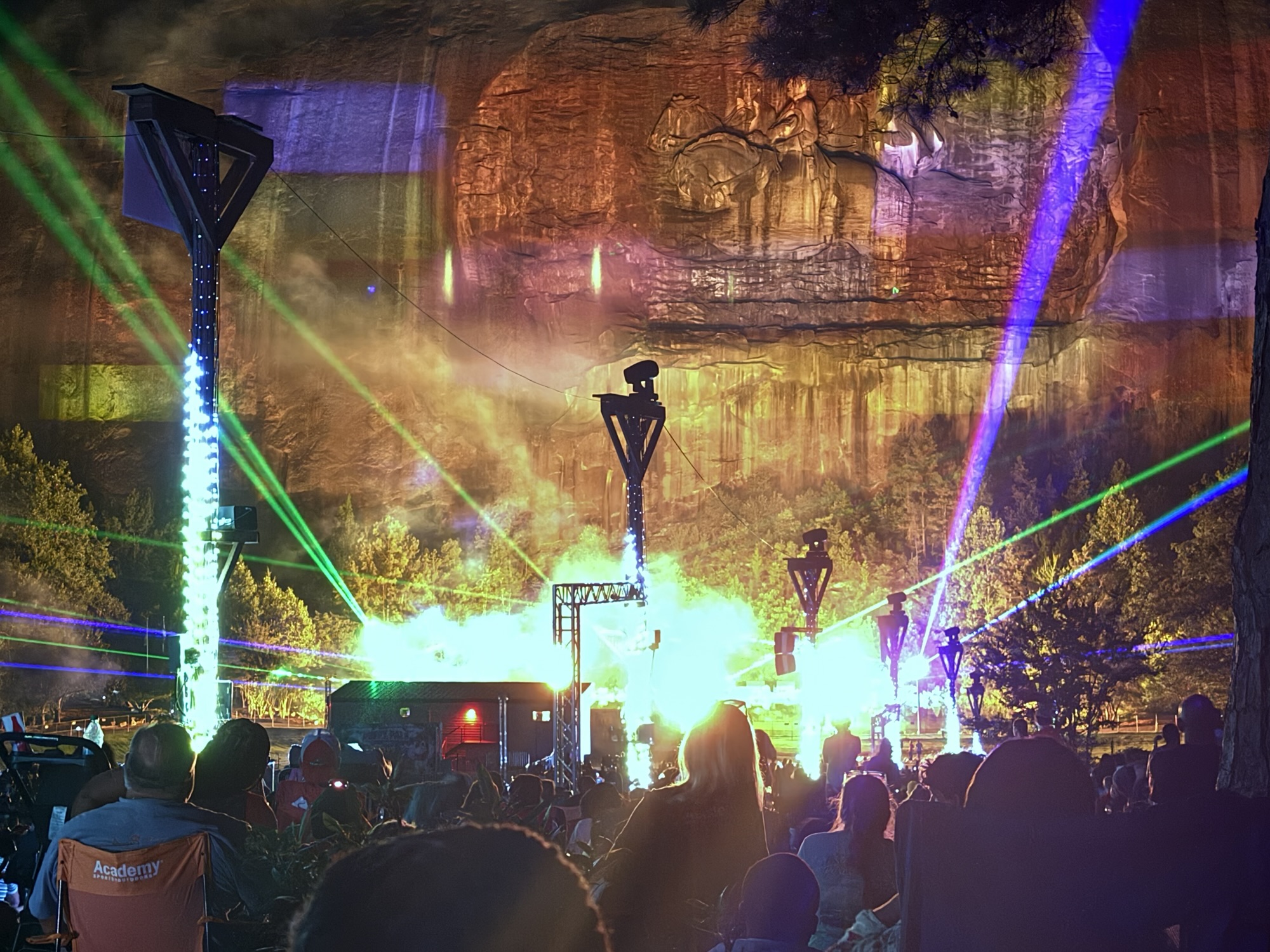 Fourth of July at Stone Mountain